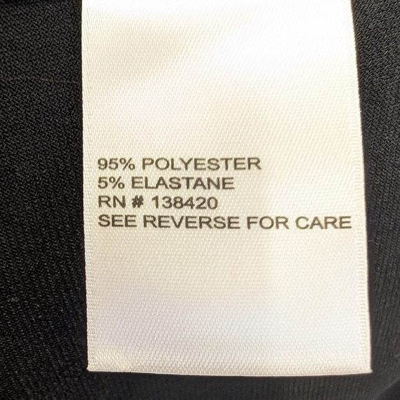 Etcetera midi knee Length Skirt Scuba Pencil Women sz 8 Navy Blue Career… - Picture 7 of 8